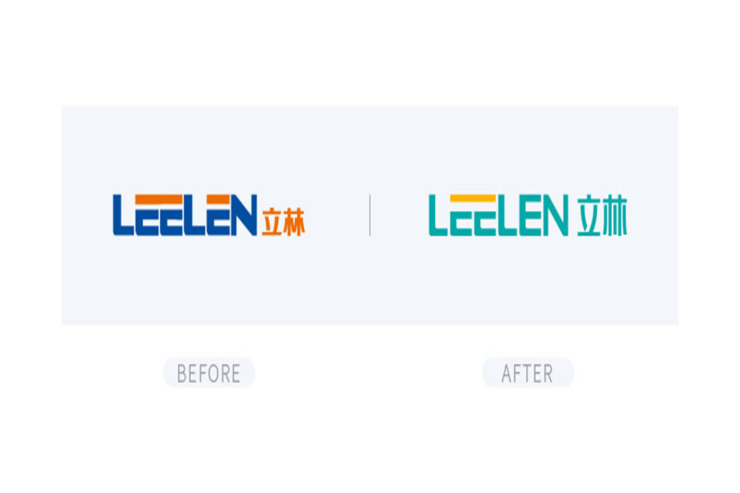 Remarquez sur le remplacement des anciens et nouveaux logos de Leelen 